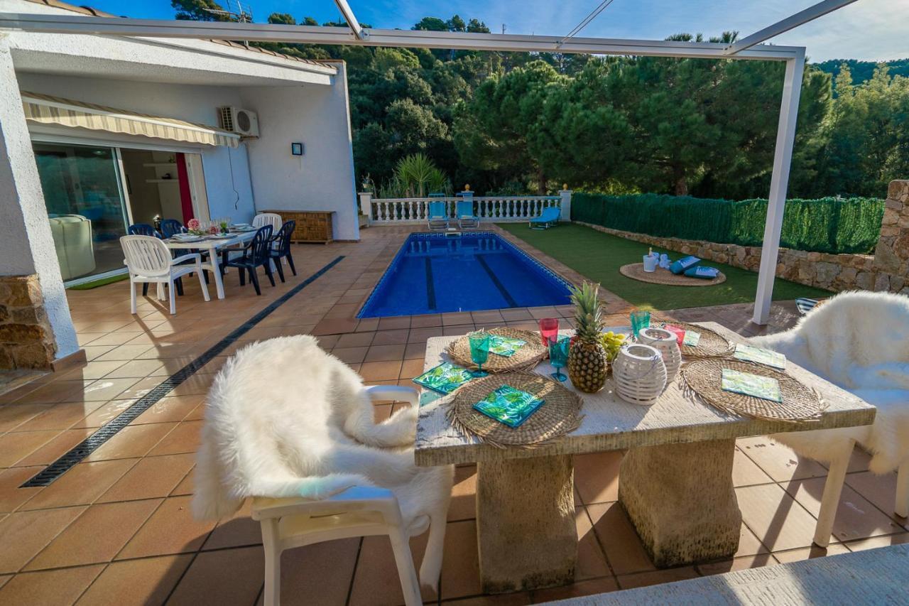 Villa Natura Lux, Piscina Privada Y Zona Exterior توسا ذي مار المظهر الخارجي الصورة